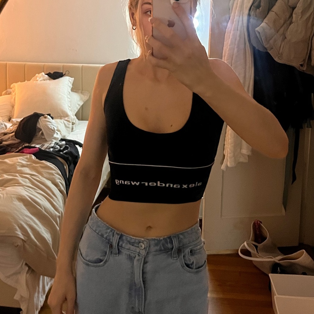 alexander wang crop top